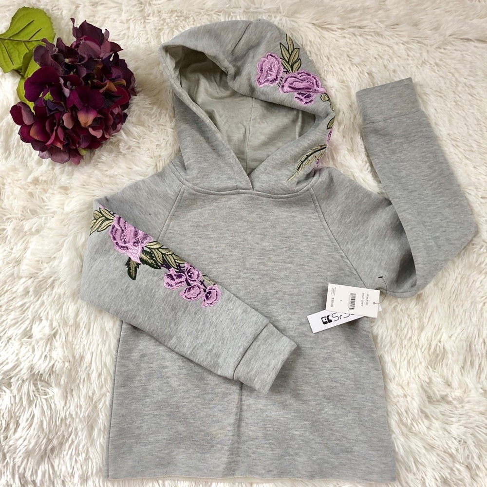 New with tags JOES JEANS GIRLS HOODIE W/ Floral
